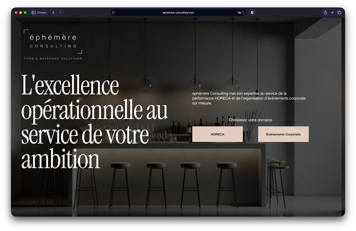 Éphémère Consulting | homepage