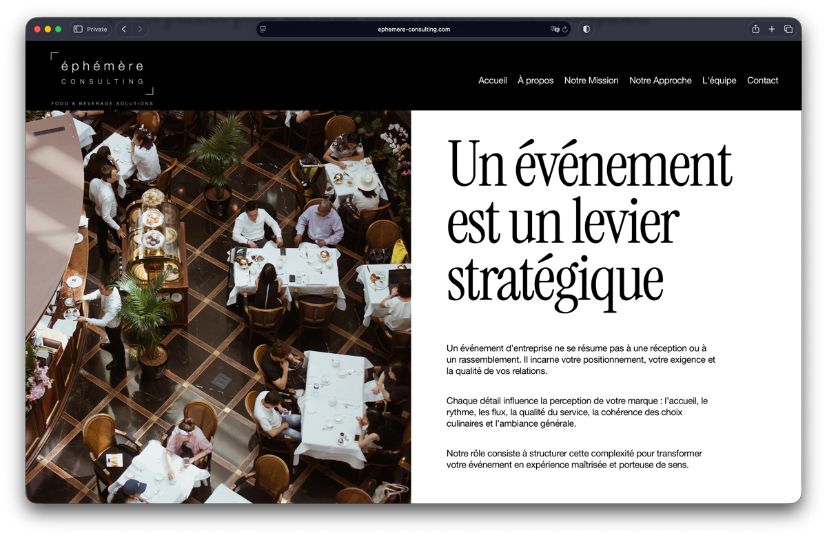 Éphémère Consulting | corporate